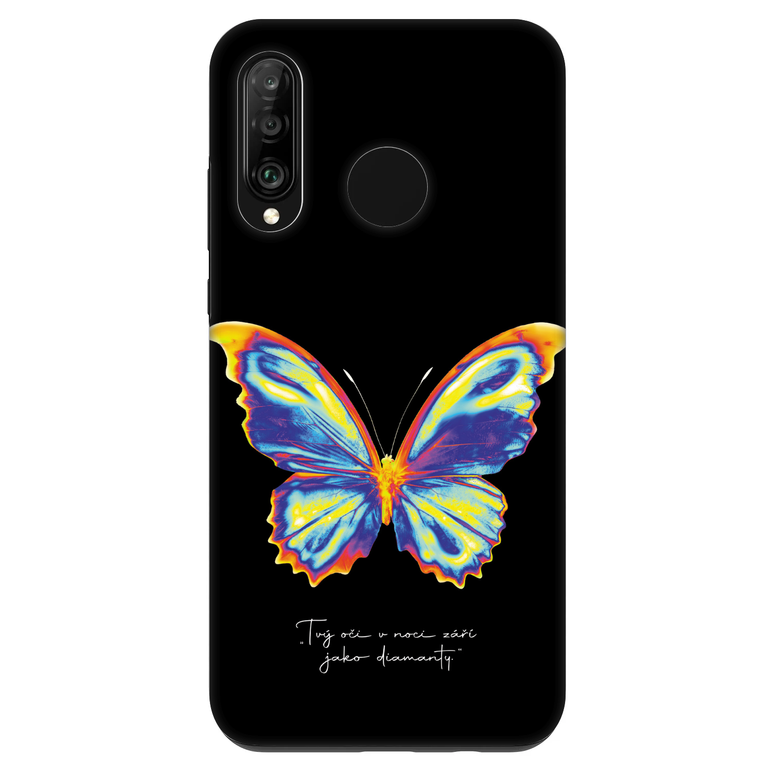 Picasee Fashion Case za Huawei P30 Lite - Diamanty Black