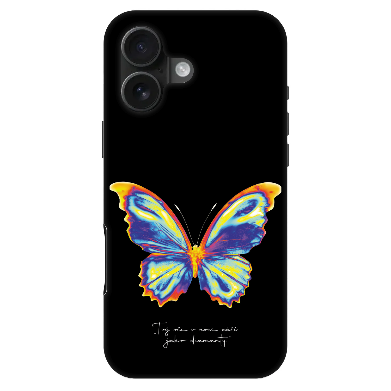 Picasee Fashion Case MagSafe za Apple iPhone 16 - Diamanty Black