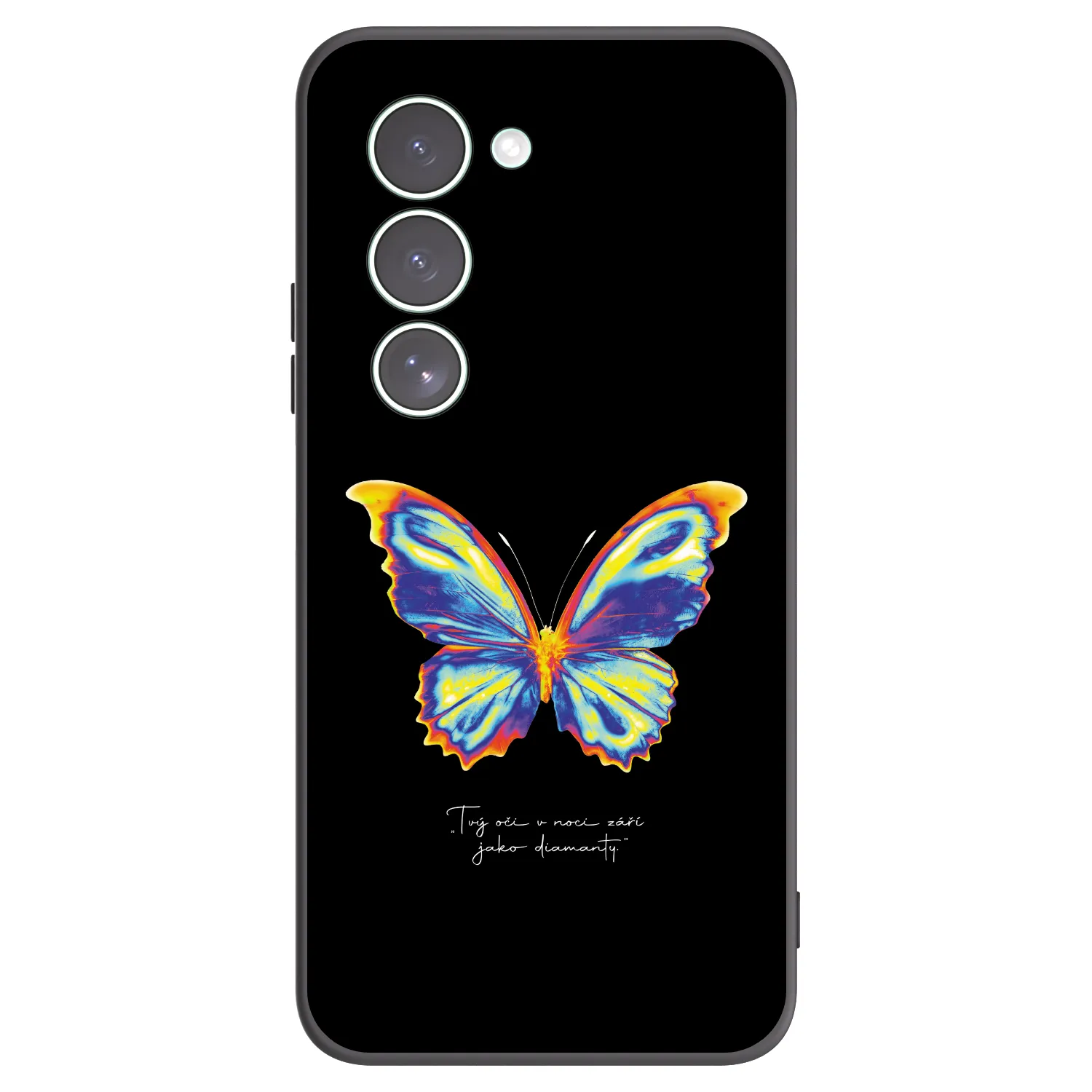 Picasee silikonski črni ovitek za Xiaomi Redmi 15 5G - Diamanty Black
