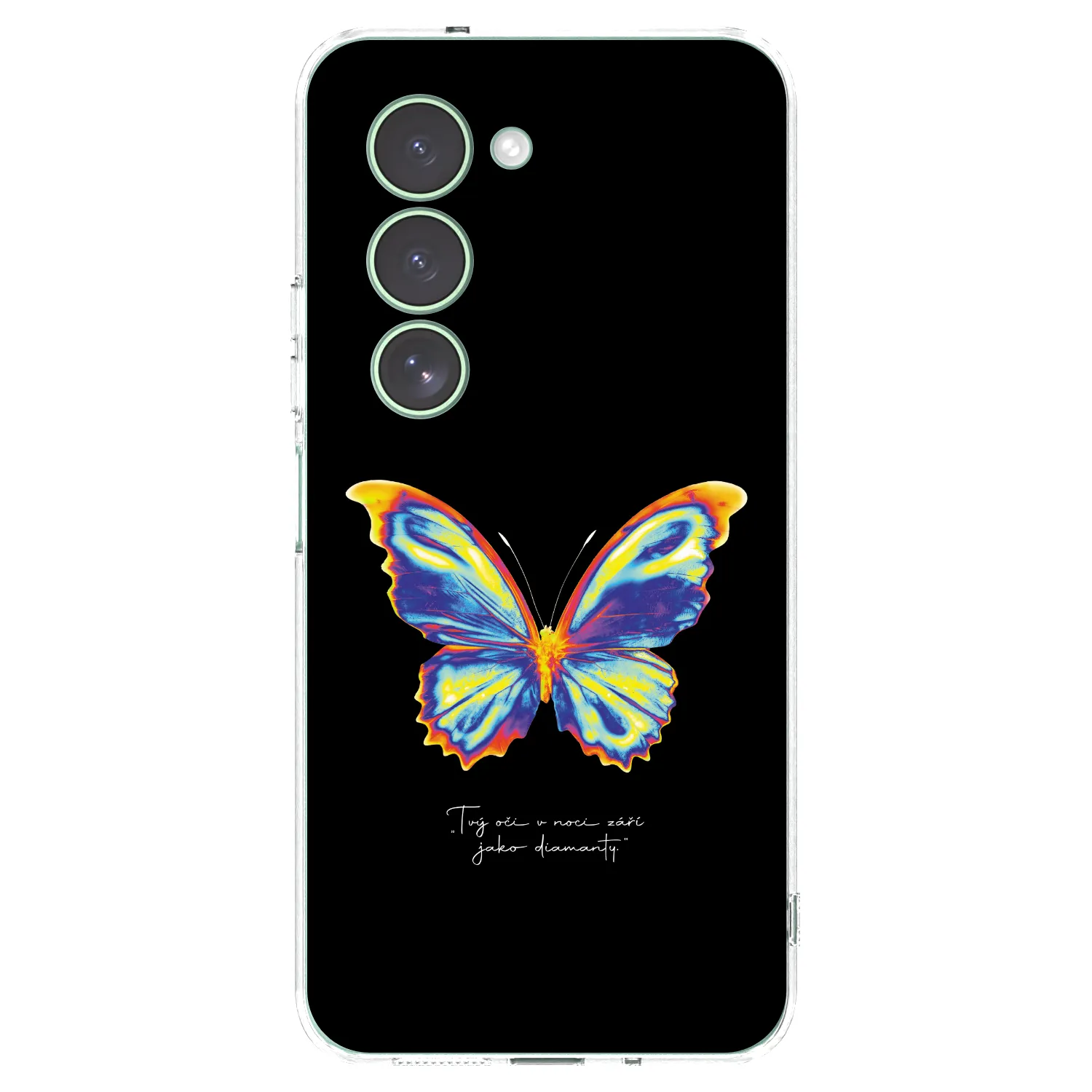 Picasee silikonski prozorni ovitek za Xiaomi Redmi 15 5G - Diamanty Black