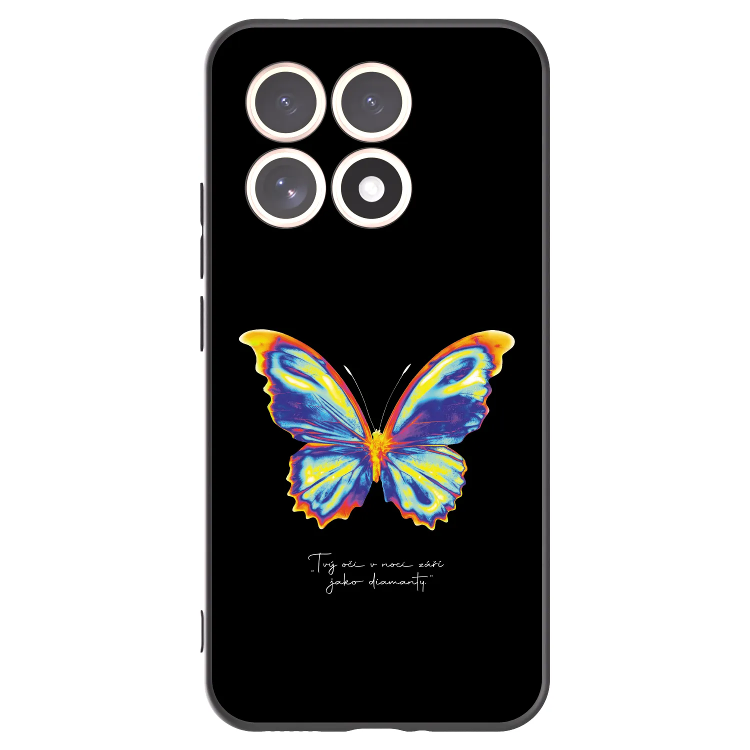 Picasee silikonski črni ovitek za Xiaomi 15T - Diamanty Black