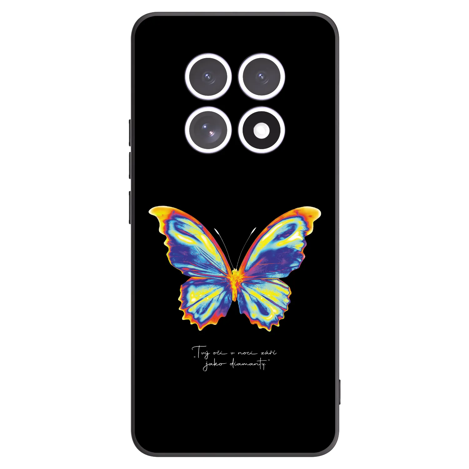 Picasee silikonski črni ovitek za Xiaomi Redmi Note 15 - Diamanty Black