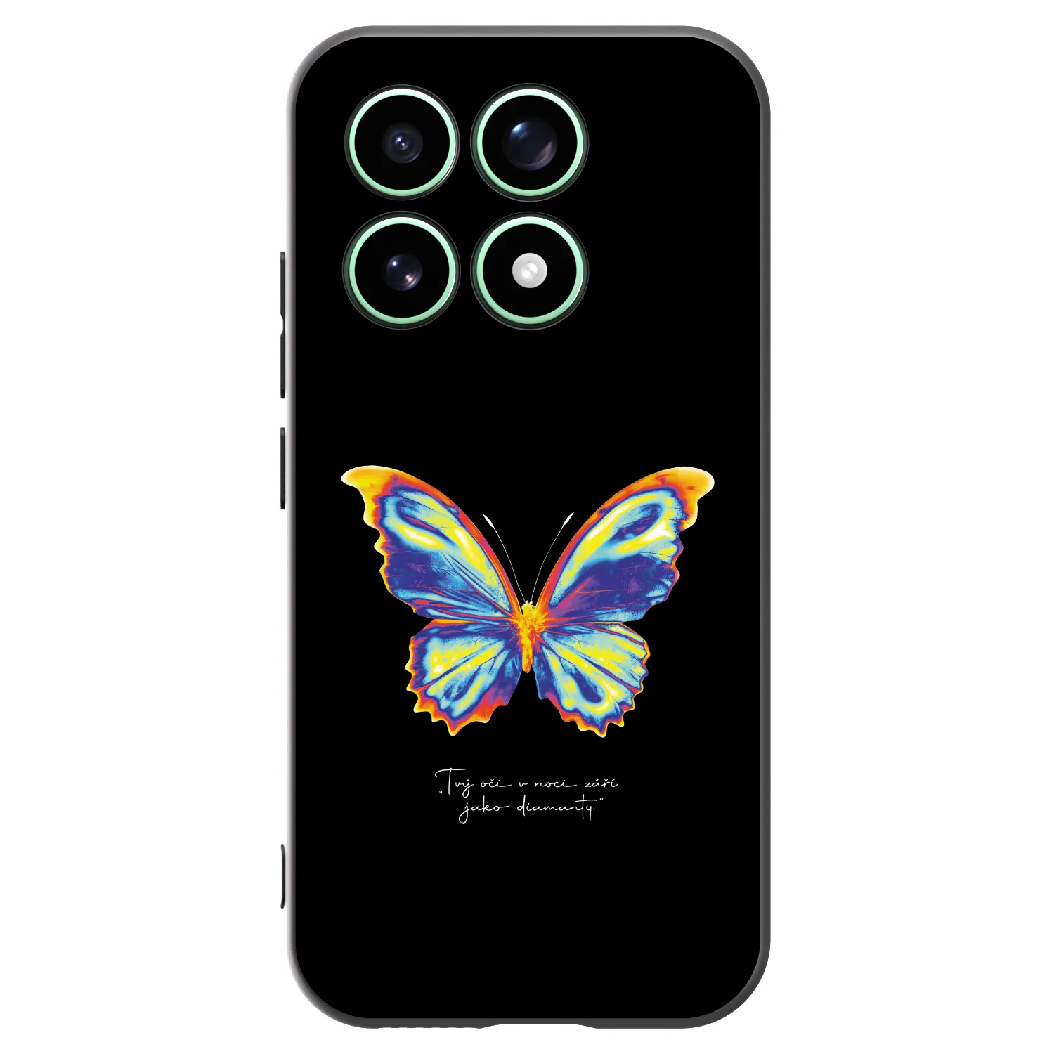 Picasee silikonski črni ovitek za Xiaomi 17 - Diamanty Black