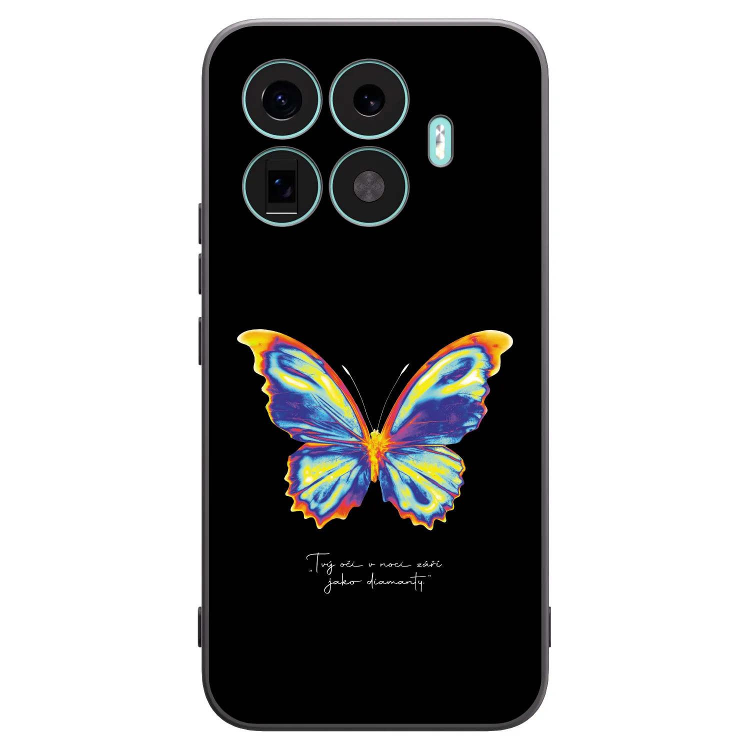 Picasee silikonski črni ovitek za Xiaomi 17T Pro - Diamanty Black