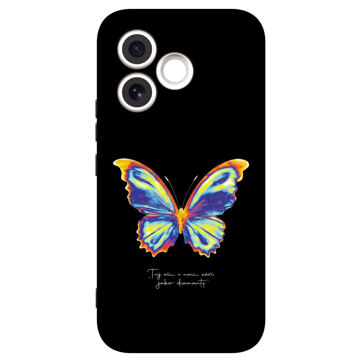Picasee silikonski črni ovitek za Honor 600 Lite - Diamanty Black