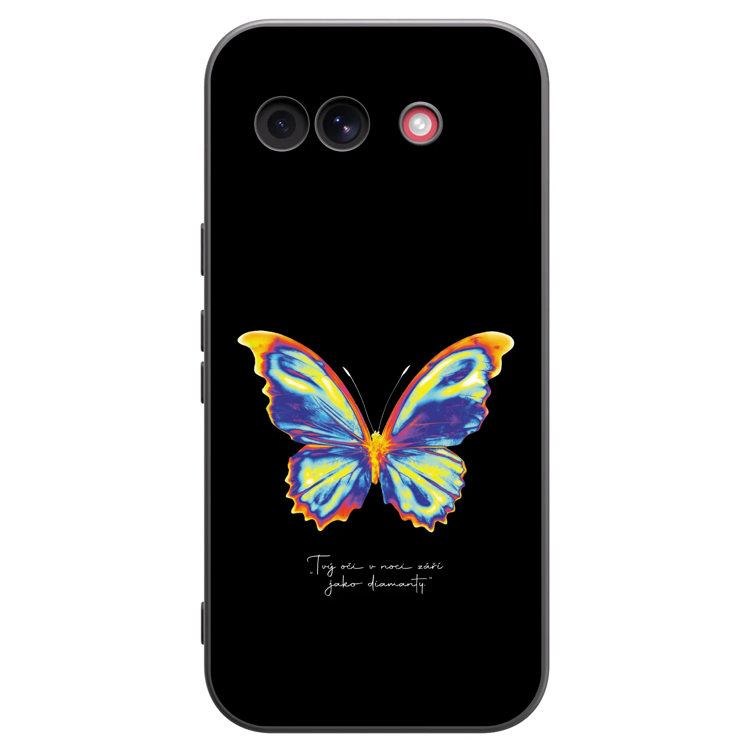 Picasee silikonski črni ovitek za Google Pixel 10a - Diamanty Black