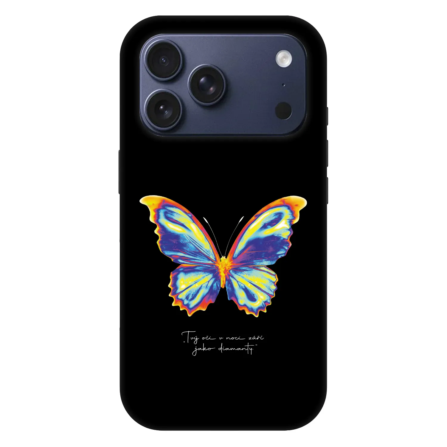 Picasee Fashion Case MagSafe za Apple iPhone 18 Pro - Diamanty Black