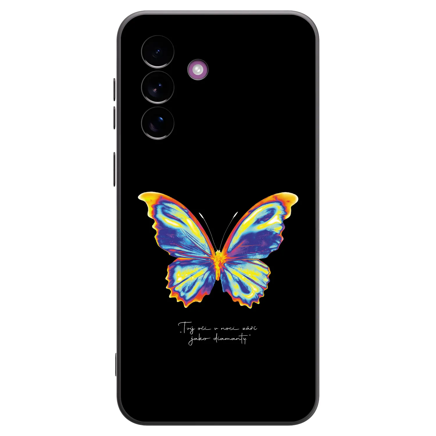 Picasee silikonski črni ovitek za Samsung Galaxy A37 - Diamanty Black