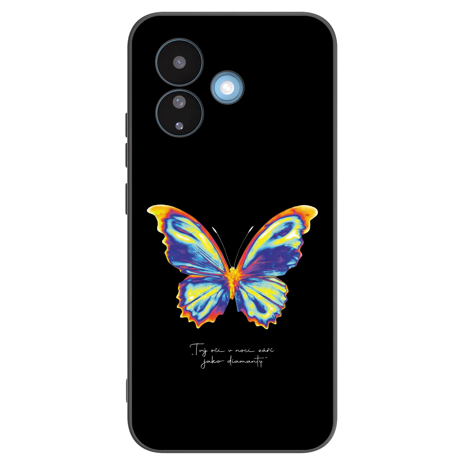 Picasee silikonski črni ovitek za Xiaomi Redmi Note 17 Pro 5G - Diamanty Black