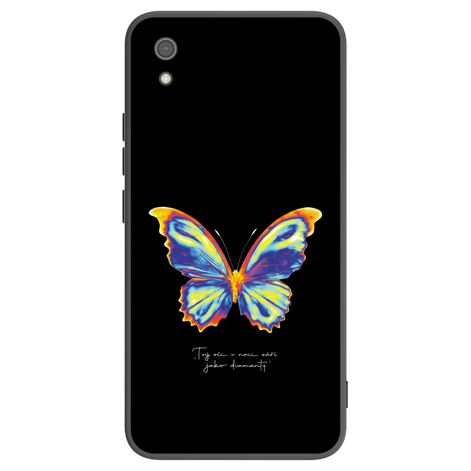 Picasee silikonski črni ovitek za Xiaomi Redmi 7A - Diamanty Black