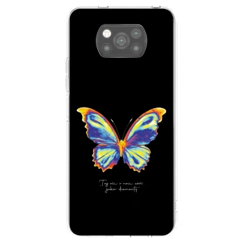 Picasee silikonski črni ovitek za Xiaomi Poco X3 - Diamanty Black