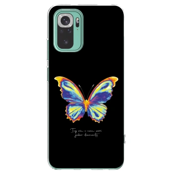 Picasee silikonski prozorni ovitek za Xiaomi Redmi Note 10 Pro - Diamanty Black