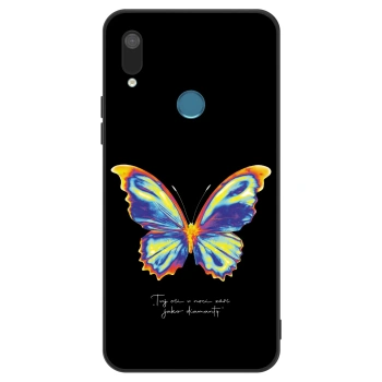 Ovitek za Huawei Y7 2019 - Diamanty Black