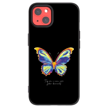 Picasee silikonski črni ovitek za Apple iPhone 13 - Diamanty Black