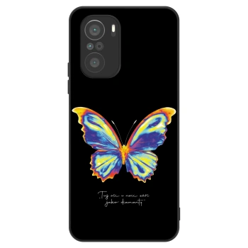 Ovitek za Xiaomi Poco F3 - Diamanty Black