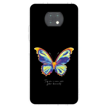 Picasee silikonski prozorni ovitek za Xiaomi Redmi Note 9T - Diamanty Black