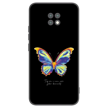 Picasee silikonski črni ovitek za Xiaomi Redmi Note 9T - Diamanty Black
