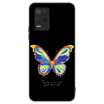 Ovitek za Realme 8 5G - Diamanty Black