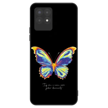 Ovitek za Realme 8i - Diamanty Black