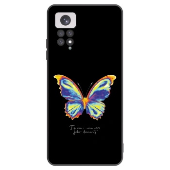 Picasee silikonski črni ovitek za Xiaomi Redmi Note 11 - Diamanty Black