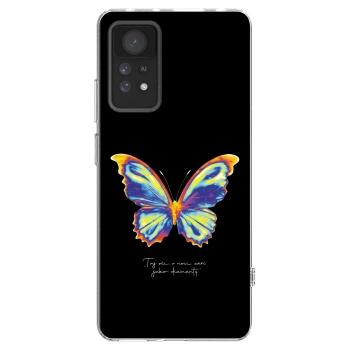 Picasee silikonski prozorni ovitek za Xiaomi Redmi Note 11 Pro - Diamanty Black