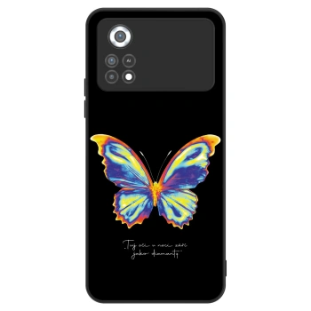 Ovitek za Xiaomi Poco X4 Pro 5G - Diamanty Black