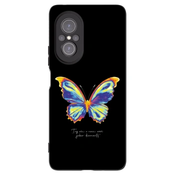 Picasee silikonski črni ovitek za Huawei Nova 9 SE - Diamanty Black