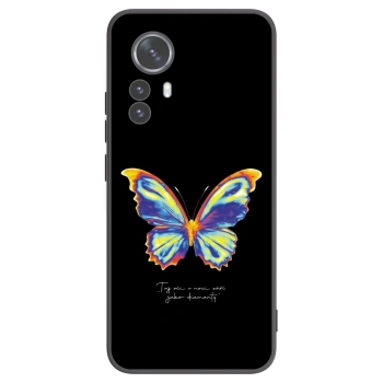Picasee silikonski črni ovitek za Xiaomi 12 Pro - Diamanty Black