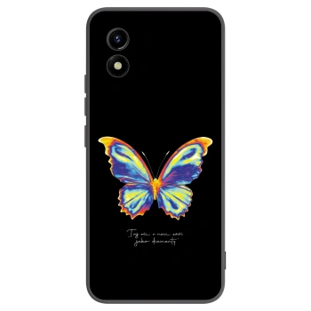 Picasee silikonski črni ovitek za Vivo Y01 - Diamanty Black