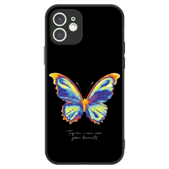 Picasee ULTIMATE CASE MagSafe za Apple iPhone 12 - Diamanty Black