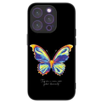 Picasee ULTIMATE CASE MagSafe za Apple iPhone 14 Pro - Diamanty Black