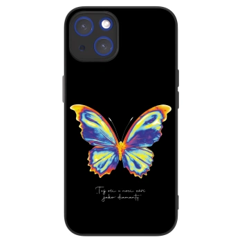 Picasee ULTIMATE CASE MagSafe za Apple iPhone 14 - Diamanty Black