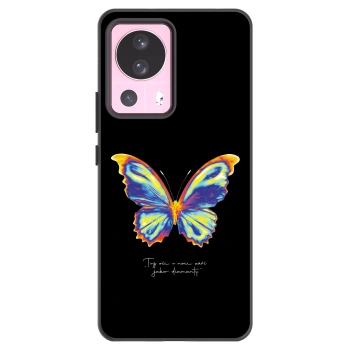 Picasee silikonski črni ovitek za Xiaomi 13 Lite - Diamanty Black