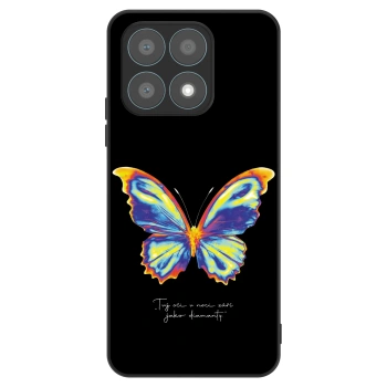 Ovitek za Honor X8a - Diamanty Black