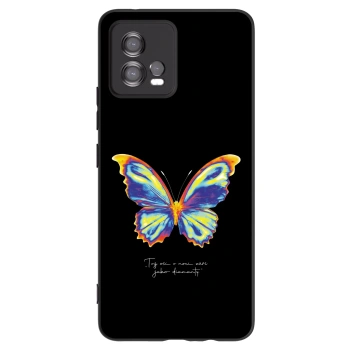 Ovitek za Motorola Moto G72 - Diamanty Black
