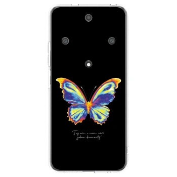 Picasee silikonski prozorni ovitek za Honor Magic5 Lite 5G - Diamanty Black