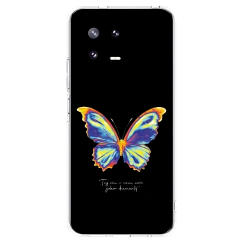 Picasee silikonski prozorni ovitek za Xiaomi 13 Pro - Diamanty Black