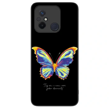 Ovitek za Xiaomi Redmi 12C - Diamanty Black