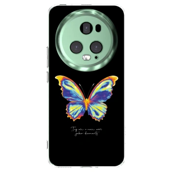 Picasee silikonski prozorni ovitek za Honor Magic5 Pro - Diamanty Black