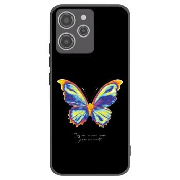 Picasee silikonski črni ovitek za Xiaomi Redmi 12 4G - Diamanty Black