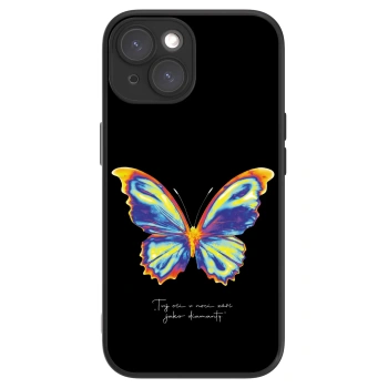 Picasee ULTIMATE CASE MagSafe za Apple iPhone 15 - Diamanty Black