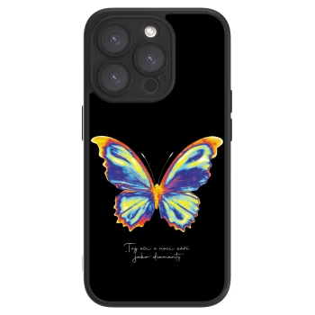 Picasee ULTIMATE CASE MagSafe za Apple iPhone 15 Pro - Diamanty Black