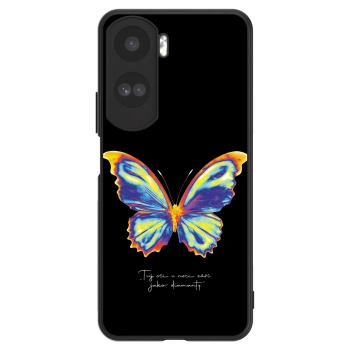 Ovitek za Honor 90 Lite 5G - Diamanty Black