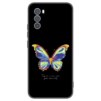 Ovitek za Motorola Moto G62 - Diamanty Black