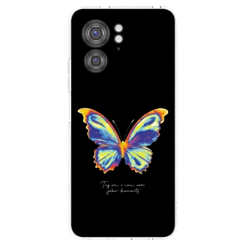 Picasee silikonski prozorni ovitek za Motorola Edge 40 - Diamanty Black