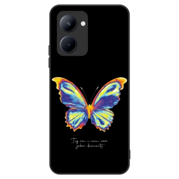 Ovitek za Realme C33 (2023) - Diamanty Black