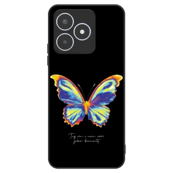 Ovitek za Realme C53 - Diamanty Black