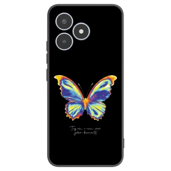 Picasee silikonski črni ovitek za Realme C53 - Diamanty Black