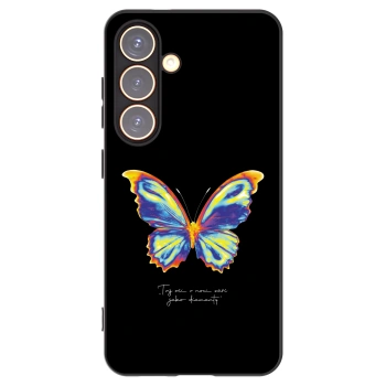 Picasee silikonski črni ovitek za Samsung Galaxy S24 S921B 5G - Diamanty Black