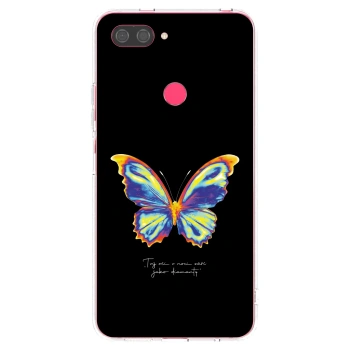 Picasee silikonski prozorni ovitek za Xiaomi Mi 8 Lite - Diamanty Black